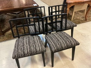 Modern Open-Slat back Dining Chairs (set of 4)
