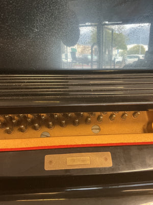 Young Chang Polished Ebony Baby Grand Piano with Bench