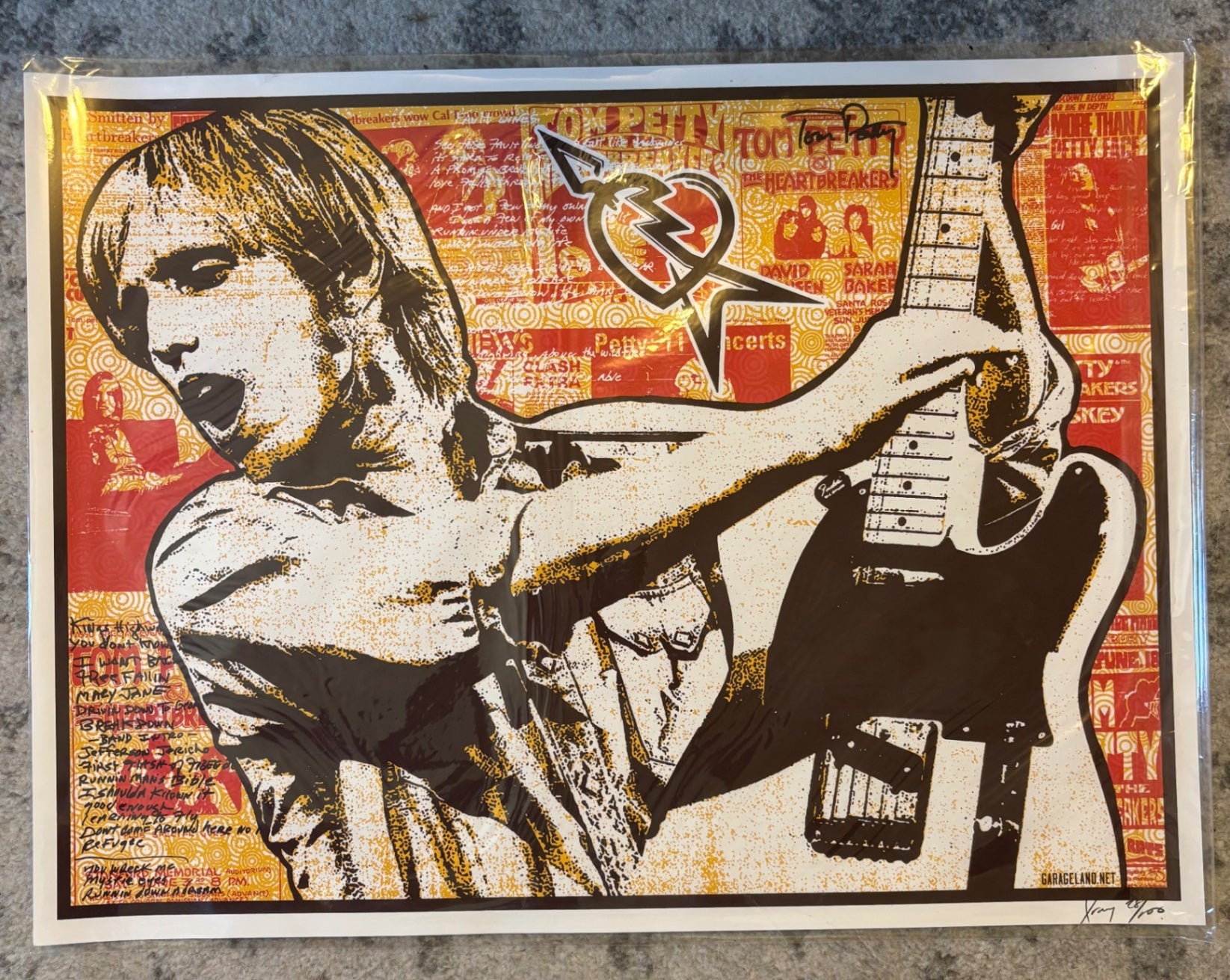 Tom Petty & The Heartbreakers Garageland Limited Edition 28/100