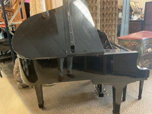 Young Chang Polished Ebony Baby Grand Piano with Bench