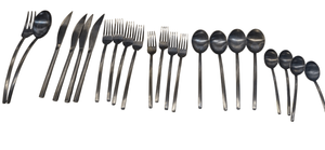 MEPRA Italy 18/10 Stainless Steel Flatware 22 Piece Set