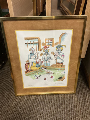 George Crionas  "Oops!" or "The Rip-Off"  18.75" *22"