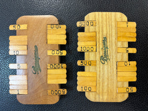Vintage Bezique Markers Set of 2