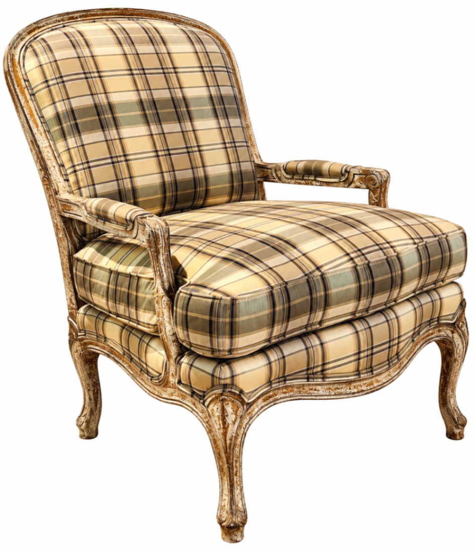 Drexel Heritage French Country Bergère Armchairs (EACH)