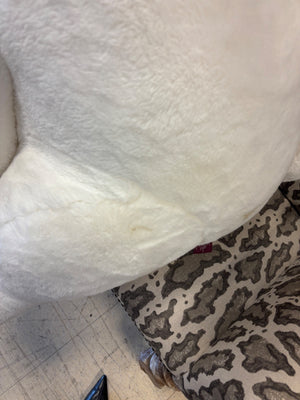 GIANT TEDDY White By Ray Korvay Inc. 28” x 28”