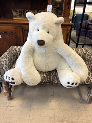 GIANT TEDDY White By Ray Korvay Inc. 28” x 28”