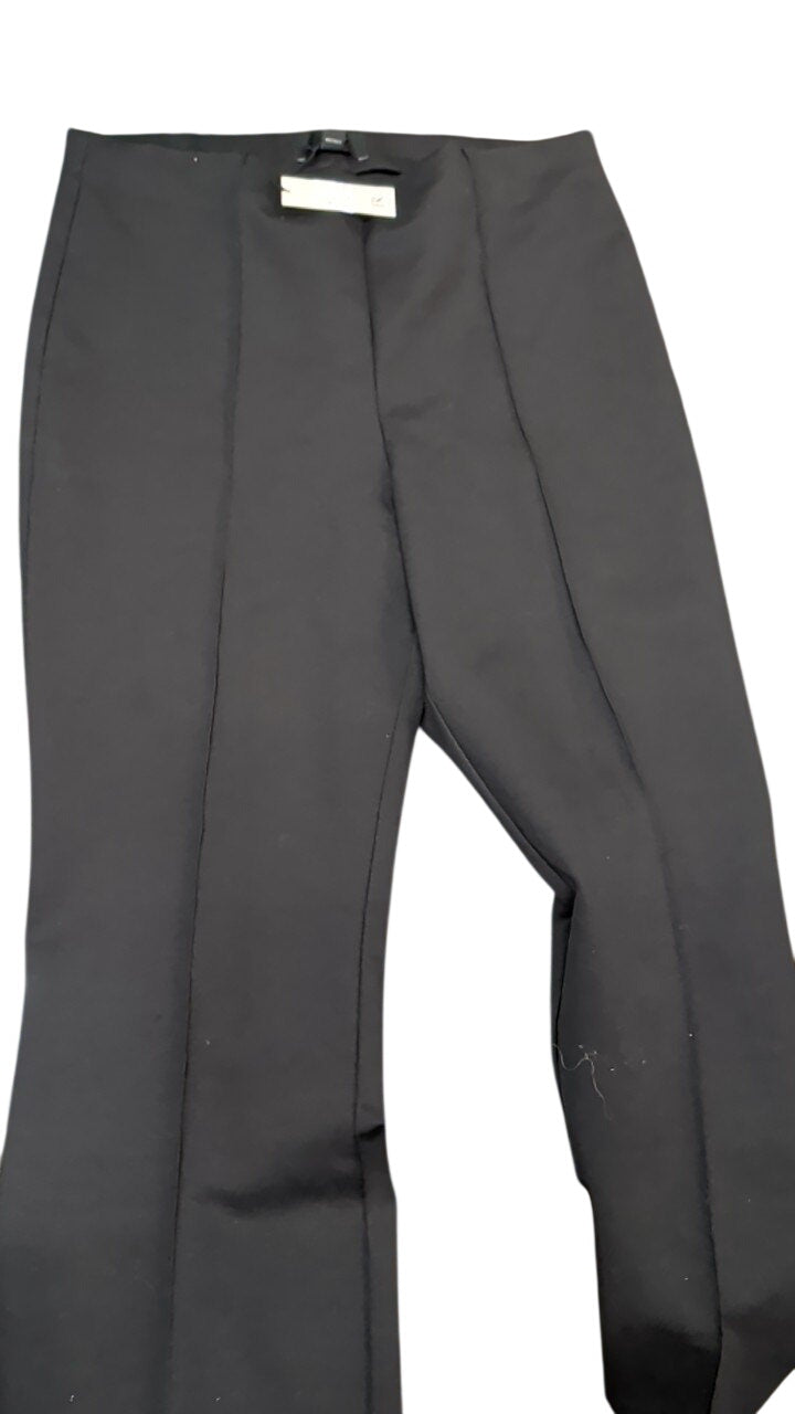 Banana Republic Black Stretch Pants Front Crease Large New With Tag