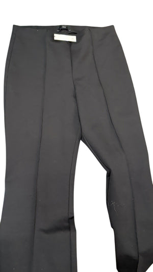 Banana Republic Black Stretch Pants Front Crease Large New With Tag