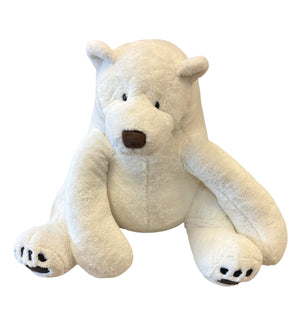 GIANT TEDDY White By Ray Korvay Inc. 28” x 28”