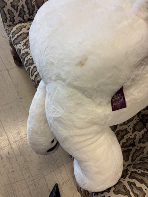 GIANT TEDDY White By Ray Korvay Inc. 28” x 28”