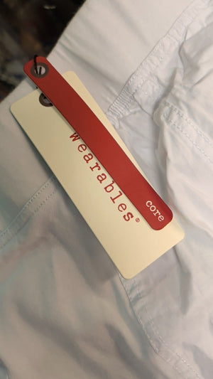 Wearables White Cotton Leggings XS New With Tag
