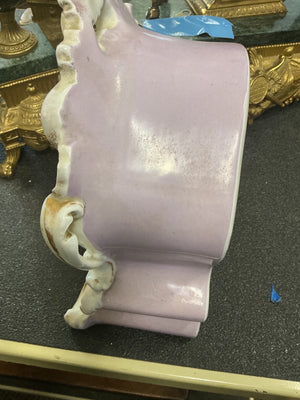 porcelain mantel clock,