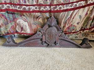 French carved panel, renaissance revival, walnut Dark Walnut French walnut / noyer