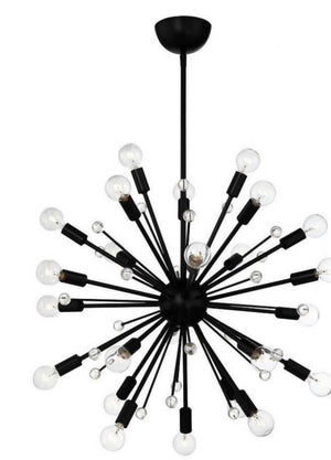 Savoy House Metal & Chrystal "Sputnick Style" Chandelier