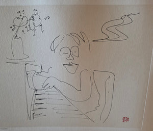 Pair of John Lennon Artwork
