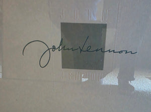 Pair of John Lennon Artwork
