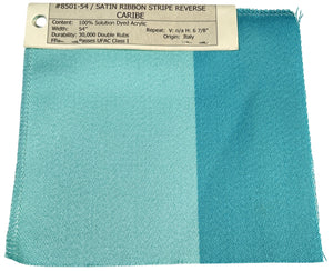 Satin Ribbon Stripe - Caribe