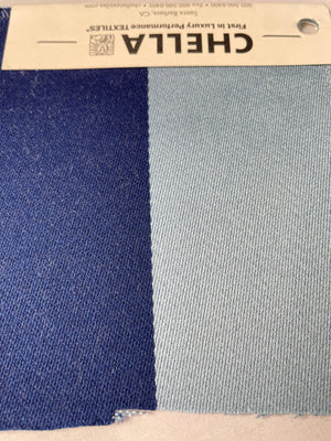 Satin Ribbon Stripe - Blu Navale