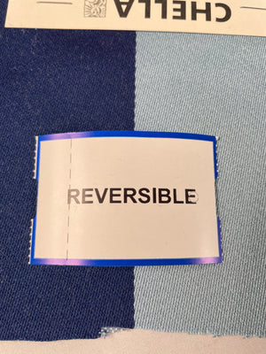Satin Ribbon Stripe - Blu Navale