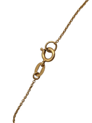 Necklace 18k Yellow Gold w/ Garnets