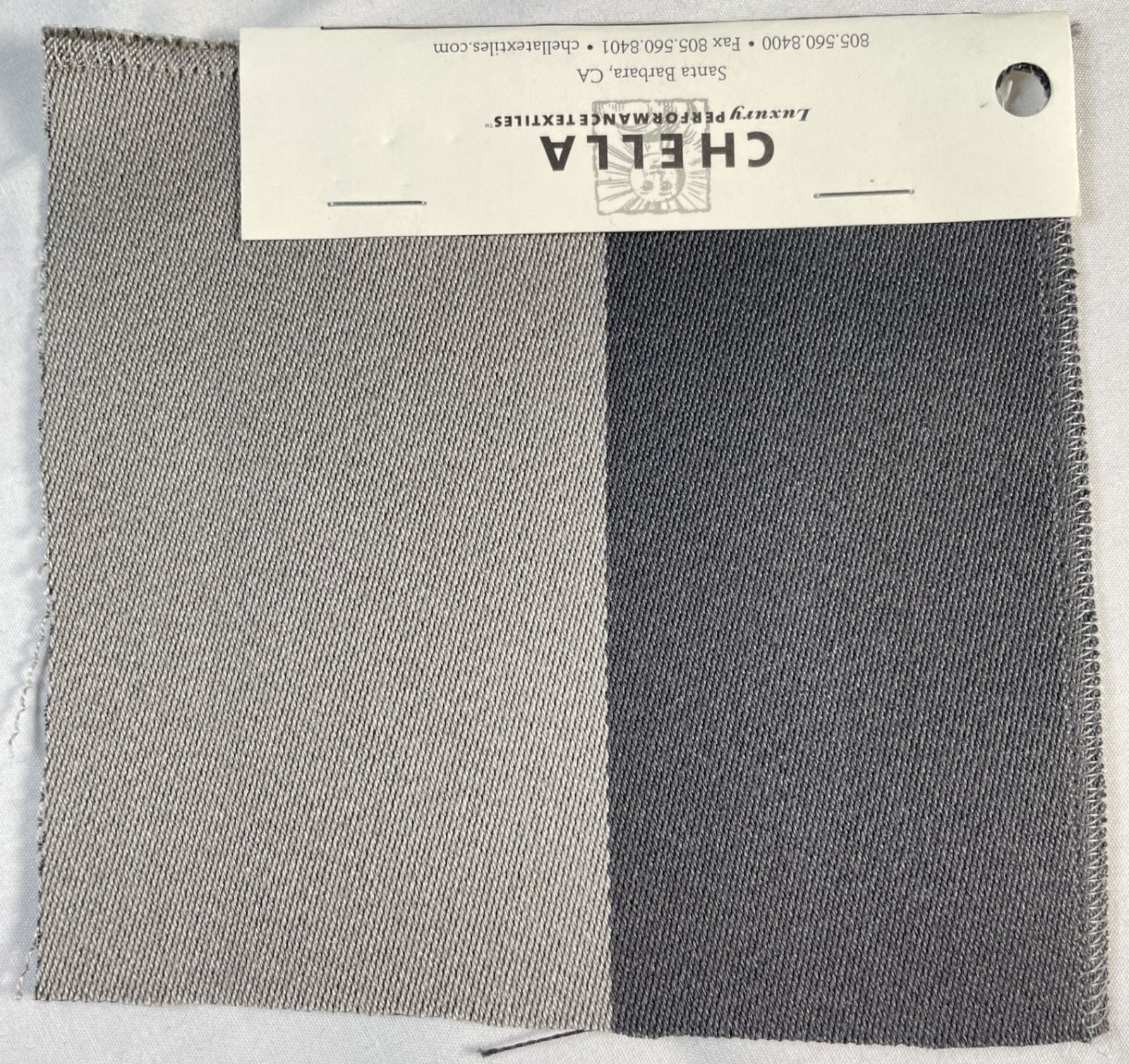 Satin Ribbon Stripe - Smoke