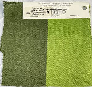 Satin Ribbon Stripe - Moss