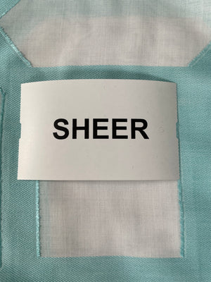 Endless Octave Sheer - Robins Egg