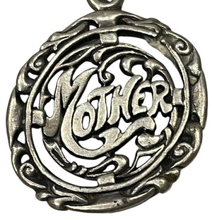 Vintage Sterling Silver Charm Bracelet Happy Birthday-Mother-Floral Stein -VIP-Charity
