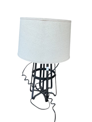 Black Metal Table Lamp