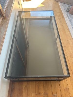 Four Hands Belmont Rectangle Shadow Box Coffee Table 30x54x16