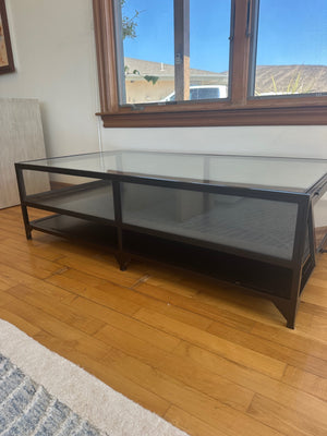 Four Hands Belmont Rectangle Shadow Box Coffee Table 30x54x16