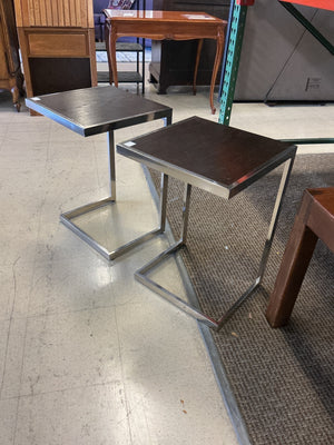 West Elm C-shaped Side Table  16x16x24