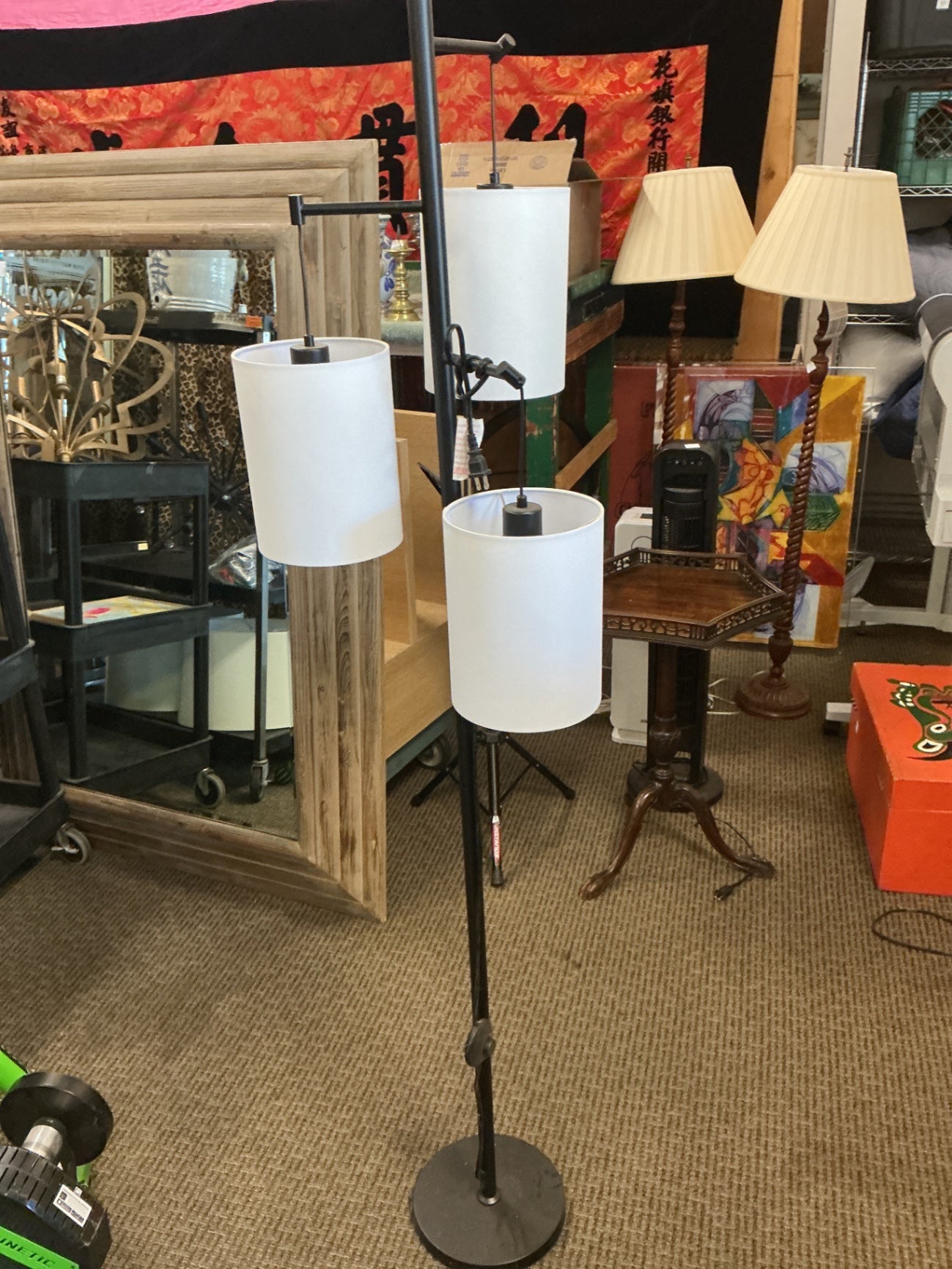 3-Light Floor Lamp