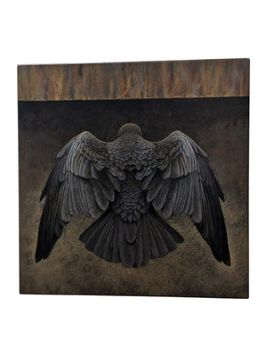 Claire Duncan "Dark Exposure" 42" x 42"