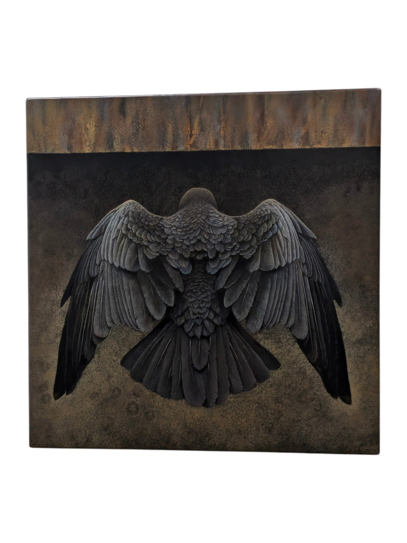Claire Duncan "Dark Exposure" Triptych 42" x 42"