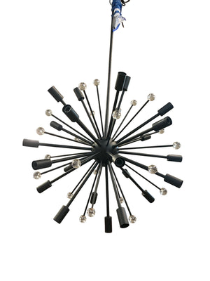 Savoy House Metal & Chrystal "Sputnick Style" Chandelier