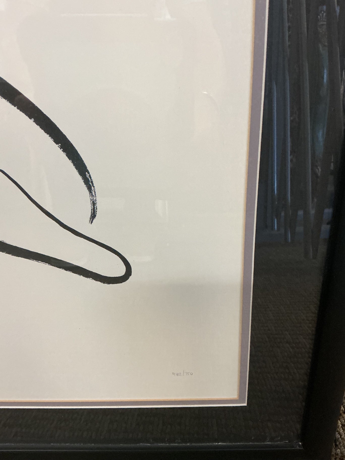 Wyland “Dolphin Swim” 2005 Signed & Numbered Limited Edition Sumi