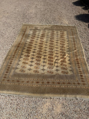 Antique Bokhara Handmade Wool Rug