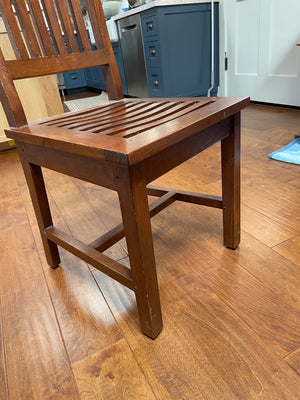 One of a Kind Natural Wood W/Grain color Solid Tropical Hardwood