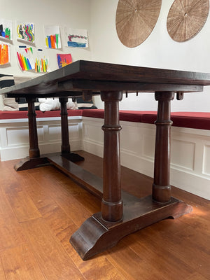One of a Kind Natural Wood W/Grain color Solid Tropical Hardwood