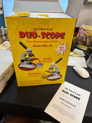My First Lab DUO-SCOPE Including Box Of Accessories