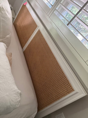 Harbour Cane Headboard (please measure)