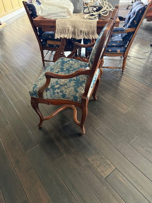 Dining table and four chairs