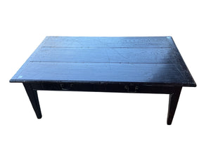 Wonderful, solid wood coffee table measuring 60” x 36” x 21” coffee table with two drawers
