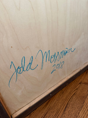 Todd Mossman Art White Wash 4' x 6' and 1.5" deep