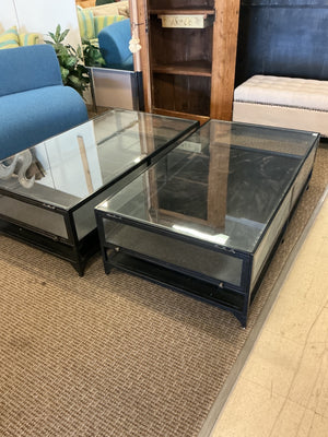 Four Hands Belmont Rectangle Shadow Box Coffee Table 30x54x16