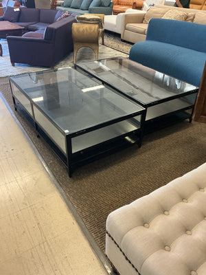 Four Hands Belmont Rectangle Shadow Box Coffee Table 30x54x16