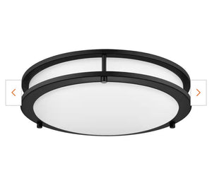 Hampton Bay 12" Flush Mount Ceiling Light Fixture