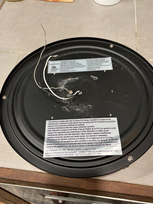 Hampton Bay 12" Flush Mount Ceiling Light Fixture