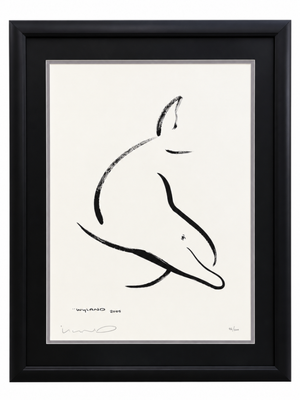 Robert Wyland "Dolphin Swim" 2005 Lithograph On Archival Paper ltd Edition  Hand-signed Includes COA 24x30 482/750